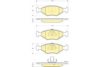 FIAT 0000009947917 Brake Pad Set, disc brake